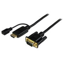 view StarTech 3m HDMI to VGA Adapter Converter Cable
