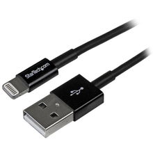 view StarTech 3m USB 2.0 to Lightning Charge & Sync Cable - Black
