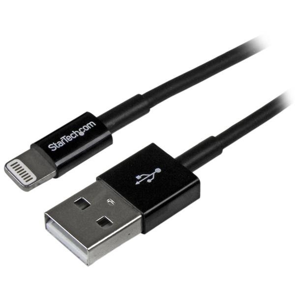 StarTech 3m USB 2.0 to Lightning Charge & Sync Cable - Black