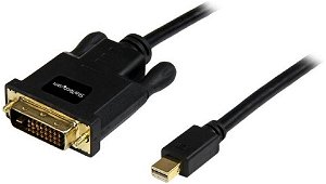 StarTech 3m Full HD 1080p Mini DisplayPort to DVI Passive Adapter Cable - Black