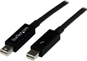StarTech 3m Thunderbolt 2 Male to Male Cable - Black