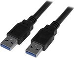 StarTech 3m USB 3.0 Type-A Male to Type-A Male Cable - Black