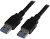 StarTech 3m USB 3.0 Type-A Male to Type-A Male Cable - Black