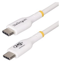 view StarTech 3m USB-C 240W Charging Cable - White