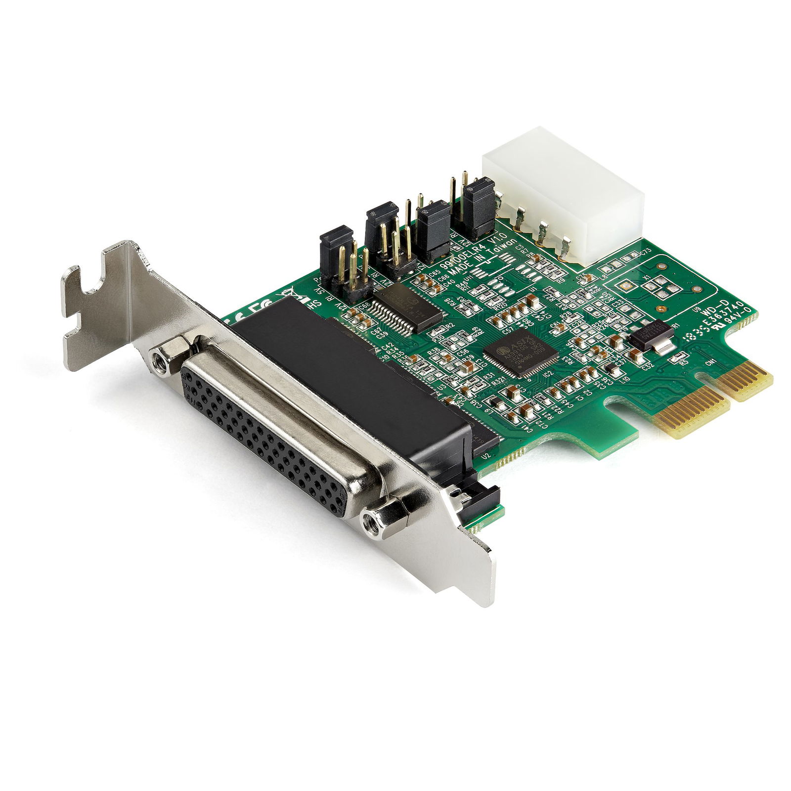 StarTech 4-Port PCIe RS232 Serial DB9 Adapter Card PEX4S953LP | Elive NZ