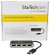 StarTech 4 Port USB 2.0 Type-A USB Hub - Black/Silver