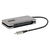 StarTech 4-Port USB-C Hub with 100W Power Delivery Pass-Through - Space Gray