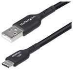 StarTech 4m USB-A to USB-C Charging Cable - Black