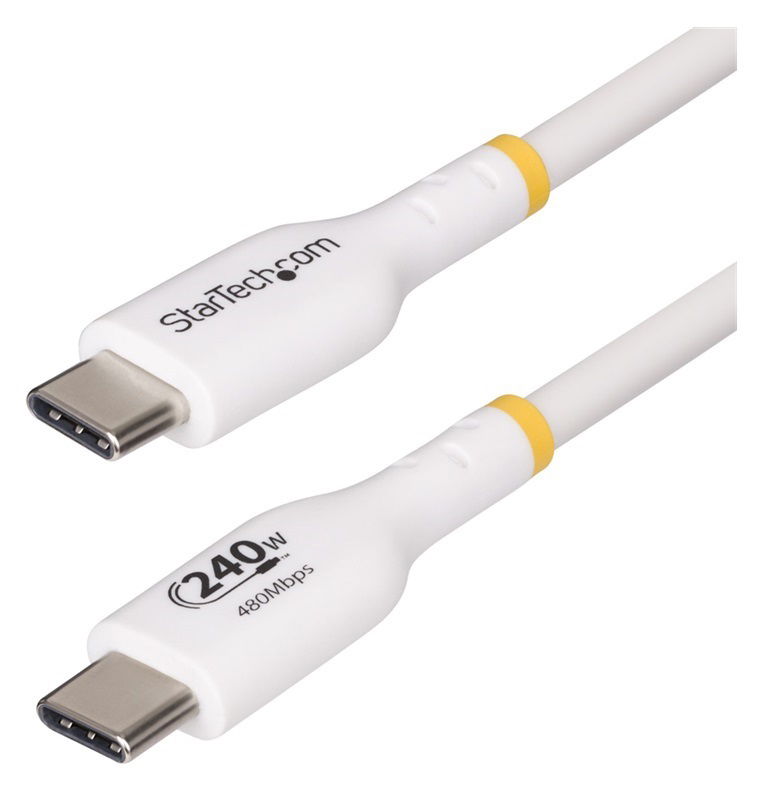 StarTech 4m USB-C 240W Charging Cable - White