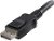 StarTech 0.5m DisplayPort Male to Male Cable with Latches