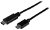 StarTech 0.5m USB 2.0 USB-C Male to Micro-B Male Cable - Black