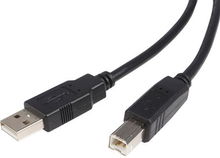 view StarTech 0.5m USB 2.0 Type A Male to Type B Male Cable - Black