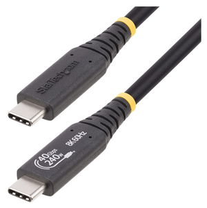StarTech 50cm USB4 USB-C Cable - Black