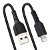 StarTech 1m USB-A to Lightning Coiled Cable - Black