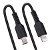 StarTech 50cm USB-C to Lightning Coiled Cable - Black