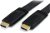 StarTech 5m Flat High Speed HDMI Male to Male Cable with Ethernet - Black