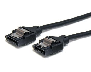 StarTech 60cm Round SATA III 6 Gbps Latching Data Cable