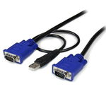 StarTech 1.8m 2-in-1 Ultra Thin USB & VGA KVM Cable