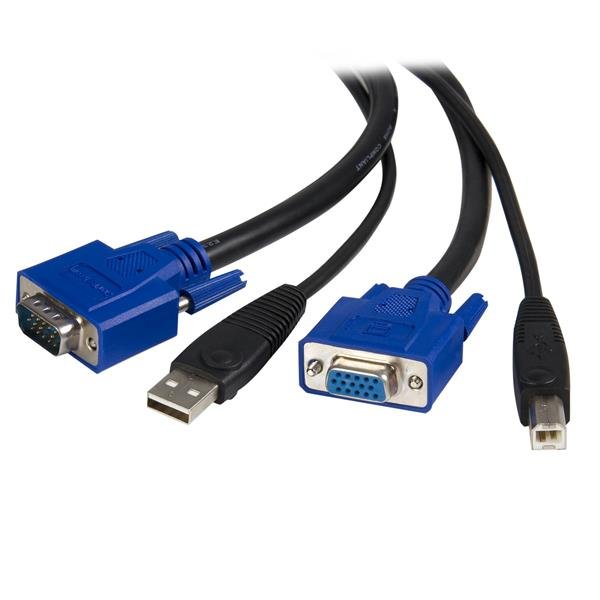 StarTech 1.8m 2-in-1 USB & VGA KVM Cable