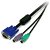 StarTech 1.8m 3-in-1 PS/2 & VGA KVM Cable