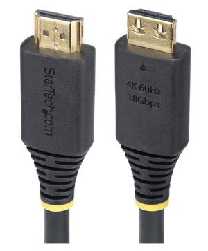StarTech 1.8m High Speed HDMI Cable with Gripping Connectors - Black