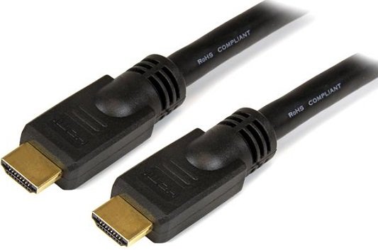 StarTech 7.6m High Speed HDMI Male to Male Cable - Black