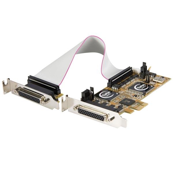 StarTech 8 Port DB9 RS232 Serial Low Profile PCI Express Adapter Card