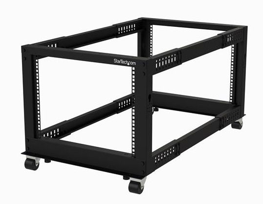 StarTech 8U 19 Inch Open Server Rack 4POSTRACK8U | Elive NZ