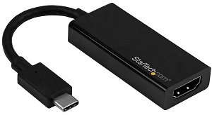 StarTech 4K USB-C Male to HDMI Female Adapter - Black