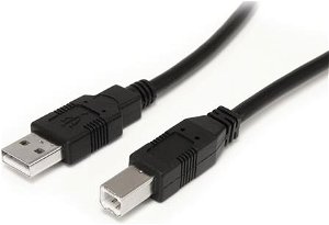 StarTech 9m USB 2.0 Type-A Male to Type-B Male Cable - Black