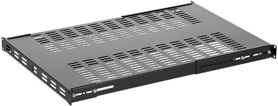 StarTech 1RU Adjustable Depth Heavy Duty Vented Rack Mount Shelf