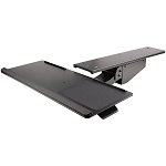 StarTech Adjustable Under Desk Keyboard Tray - Black