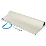 StarTech 60 x 120 cm Anti-Static ESD Mat for Desk/Table - Beige