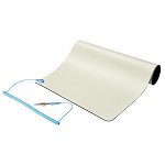 StarTech 30 x 46 cm Anti-Static Mat with Detachable Grounding Wire - Beige