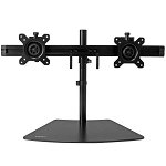 StarTech Dual Monitor Desk Stand for up to 24 Inch Flat Panel TVs or Monitors - Up to 8kg per arm