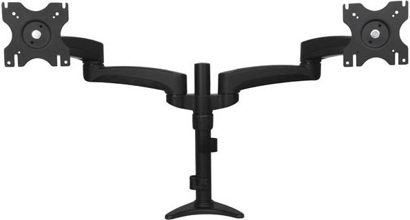 StarTech Articulating Dual Monitor Desk Mount Bracket for 12-24 Inch Flat Panel TVs or Monitors - Up to 13.6kg