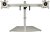 StarTech Dual Monitor Monitor Desk Stand for up to 24 Inch Flat Panel TV's or Monitors - Up to 8kg