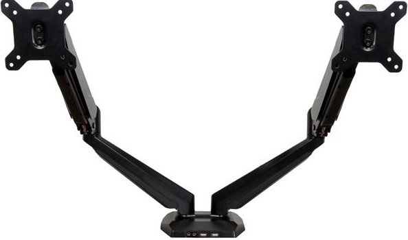 StarTech Articulating Dual Monitor Desk Mount Bracket for up to 30 Inch Monitors - Up to 8kg per Display