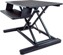 view StarTech Sit Stand Desktop Workstation with Large 35 Inch Work Surface
