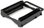 StarTech Tool Less Installation 3.5 Inch Drive Bay Mounting Bracket for 2x 2.5 Inch Drives