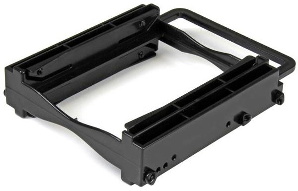 StarTech Tool Less Installation 3.5 Inch Drive Bay Mounting Bracket for 2x 2.5 Inch Drives