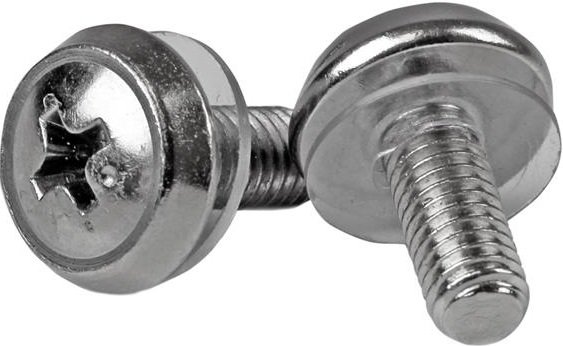 StarTech M5 Silver Mounting Screws - 100 Pack