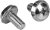 StarTech M6 Silver Mounting Screws and Cage Nuts - 20 Pack