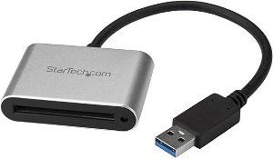 StarTech USB 3.0 Type-A Card Reader/Writer for CFast 2.0 Cards - Silver
