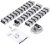 StarTech 1.29m Cable Management Spine - Silver
