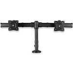 StarTech Dual Monitor Desk Clamp Mount Bracket for 13-27 Inch Flat Panel TV's or Monitors - Up to 8kg