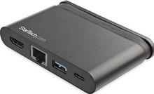 view StarTech USB-C Travel Dock with Power Delivery - USB-C, HDMI, RJ-45, USB Type-A