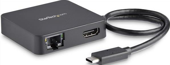 StarTech USB-C Multiport Adapter with HDMI, RJ-45 and USB Type-A