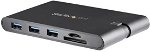StarTech USB-C Multiport Dock with Power Delivery - USB-C, HDMI, VGA, RJ-45, 3x USB Type-A, Card Reader