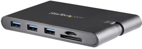 StarTech USB-C Multiport Dock with Power Delivery - USB-C, HDMI, VGA, RJ-45, 3x USB Type-A, Card Reader
